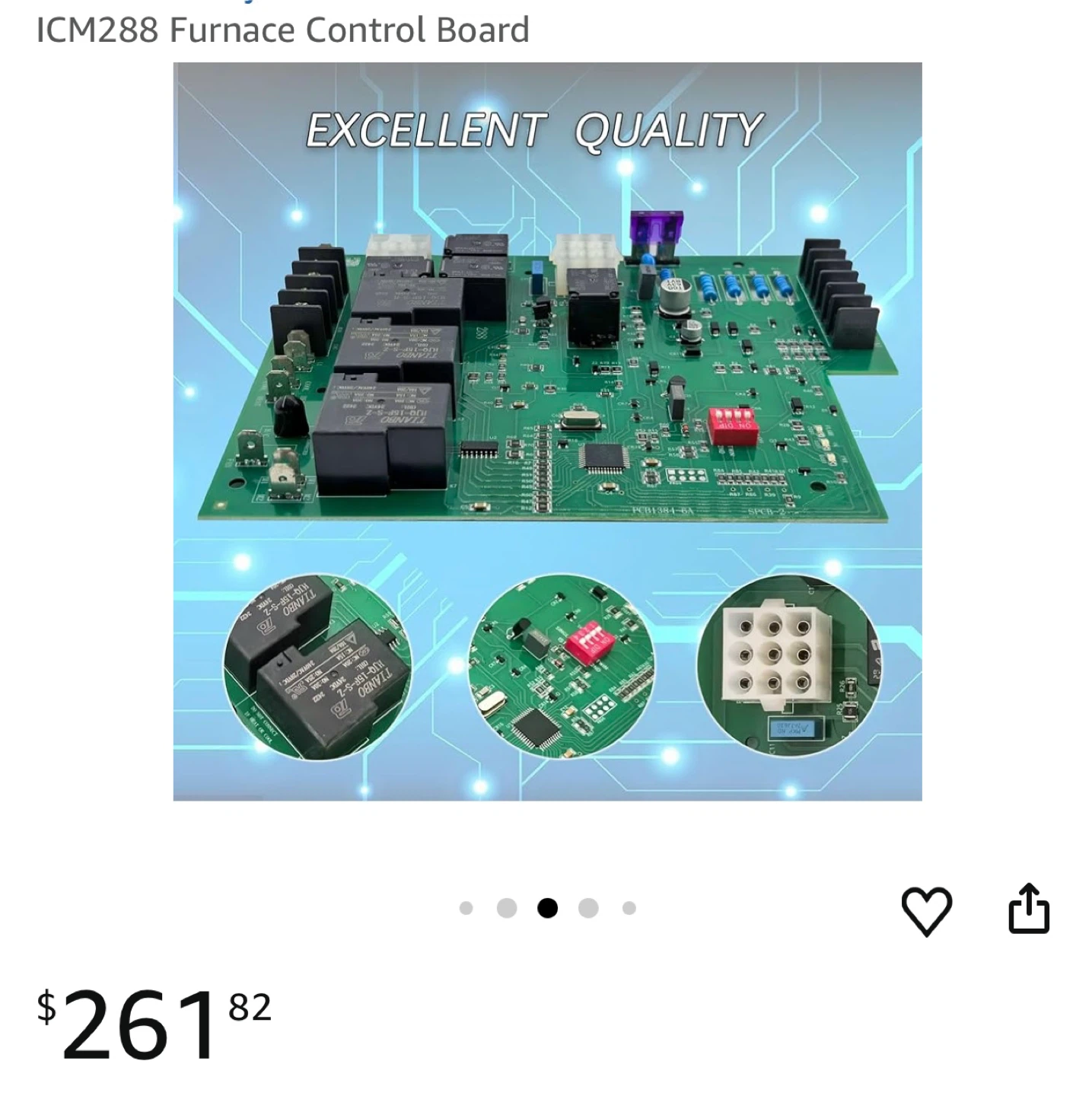ICM288 Furnace Control Board - photo 3