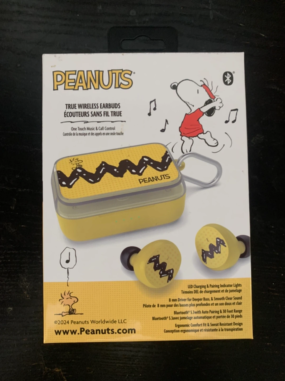Peanuts True Wireless Earbuds with Charging Case - photo 2