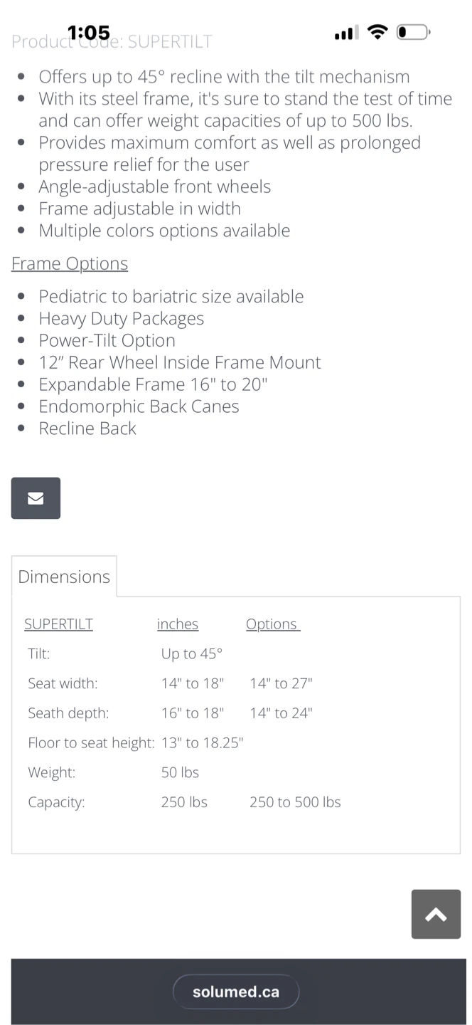 🏆Motion Healthcare SUPER TILT Wheelchair - photo 4