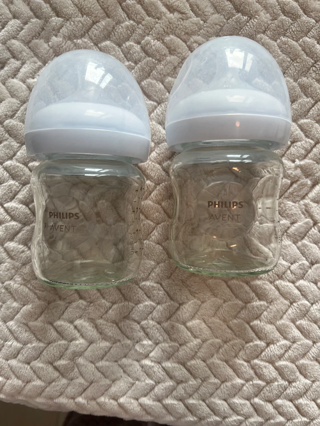 Philips Avent Glass Baby Bottles - 2 Pack