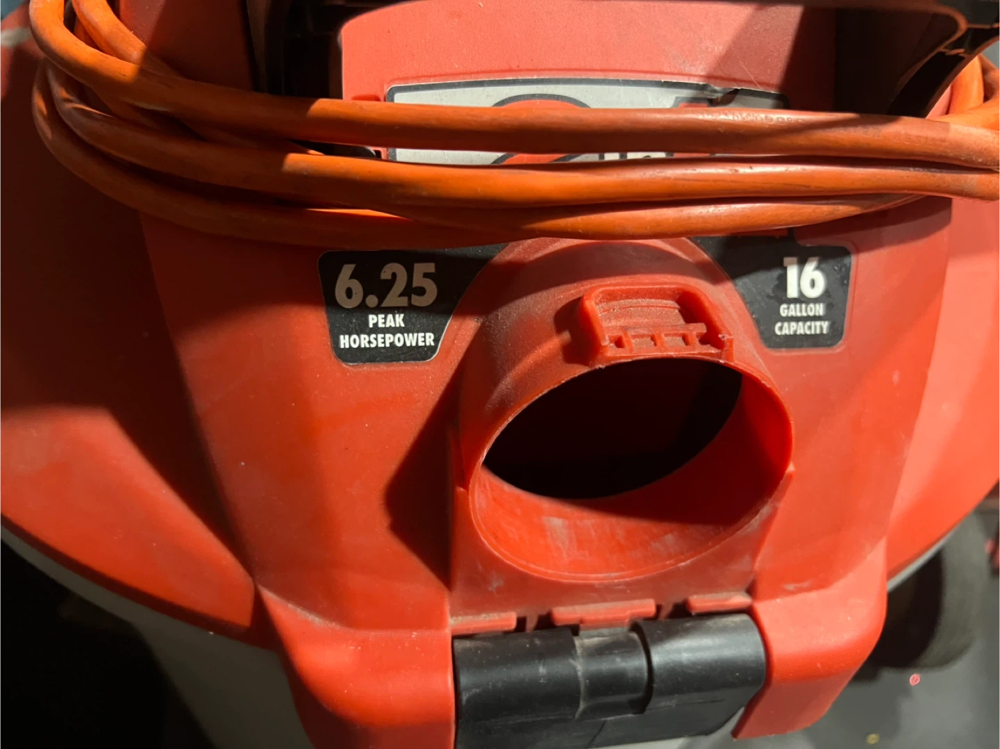 6.25 Peak HP 16 Gallon Wet/Dry Vacuum - photo 4