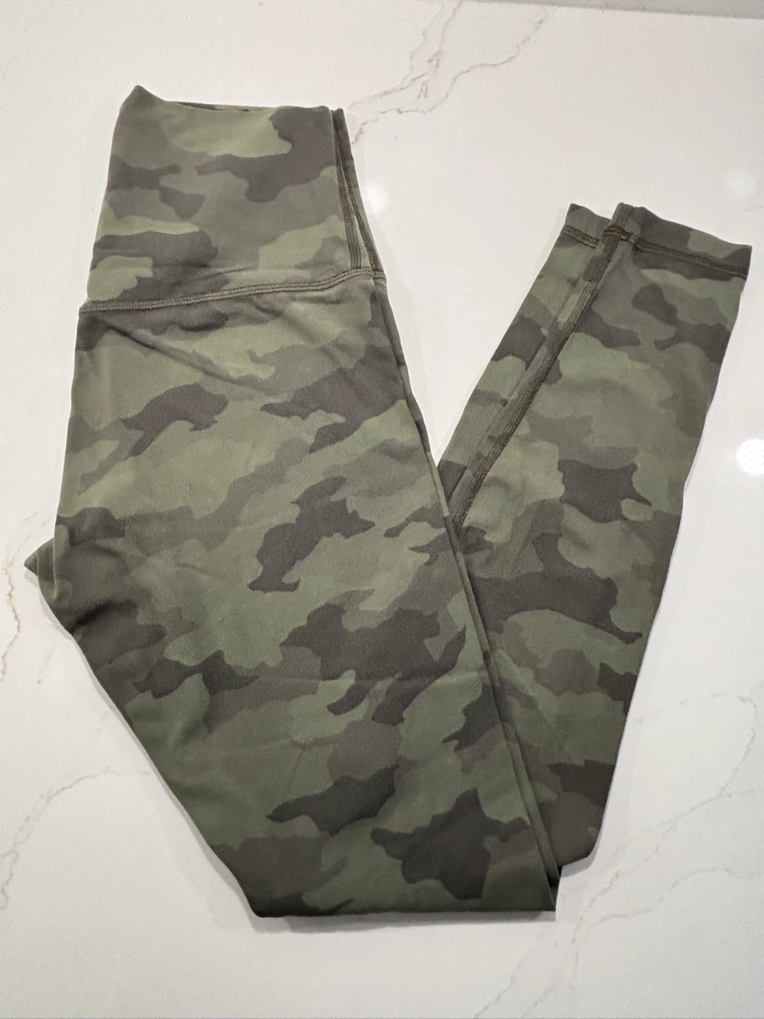 Lululemon Leggings Women 6 Align 31" High Rise Camo Green - photo 3