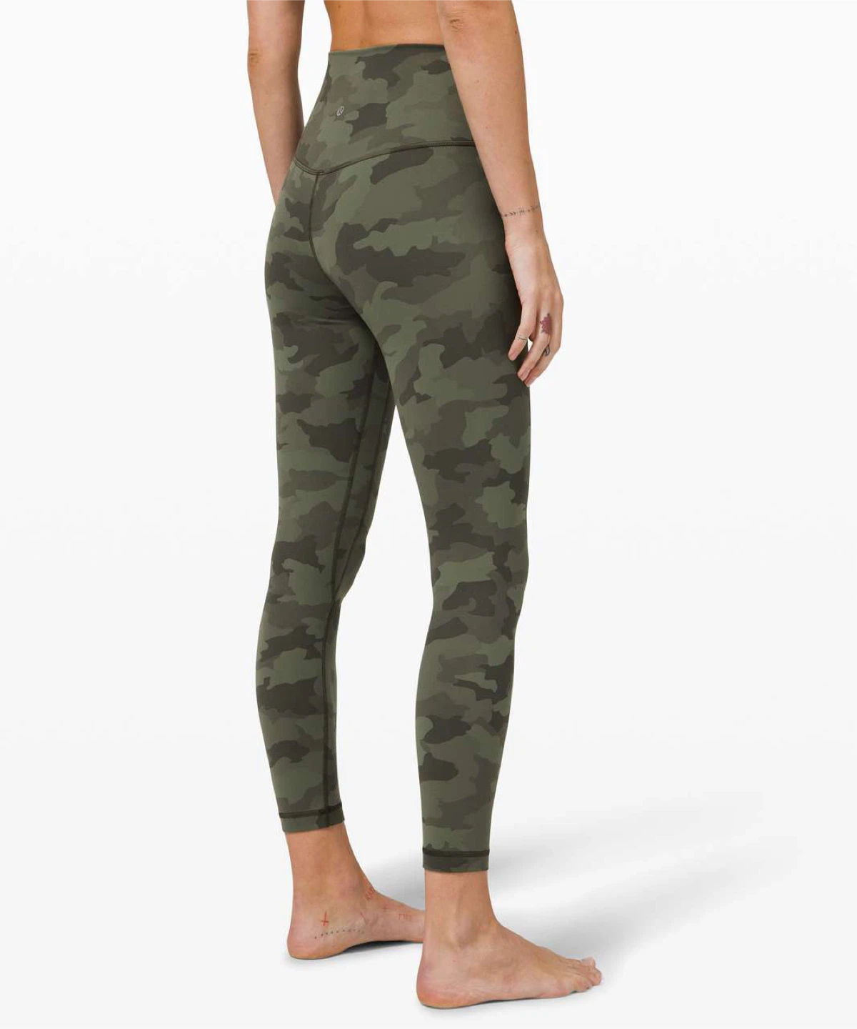 Lululemon Leggings Women 6 Align 31" High Rise Camo Green