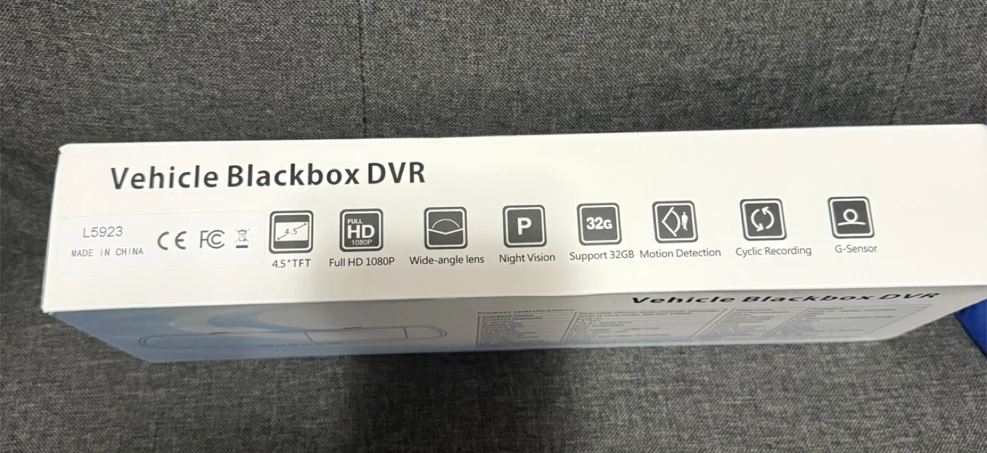 Vehicle Blackbox DVR Rearview Mirror Dual Channel HD 1080P - photo 4
