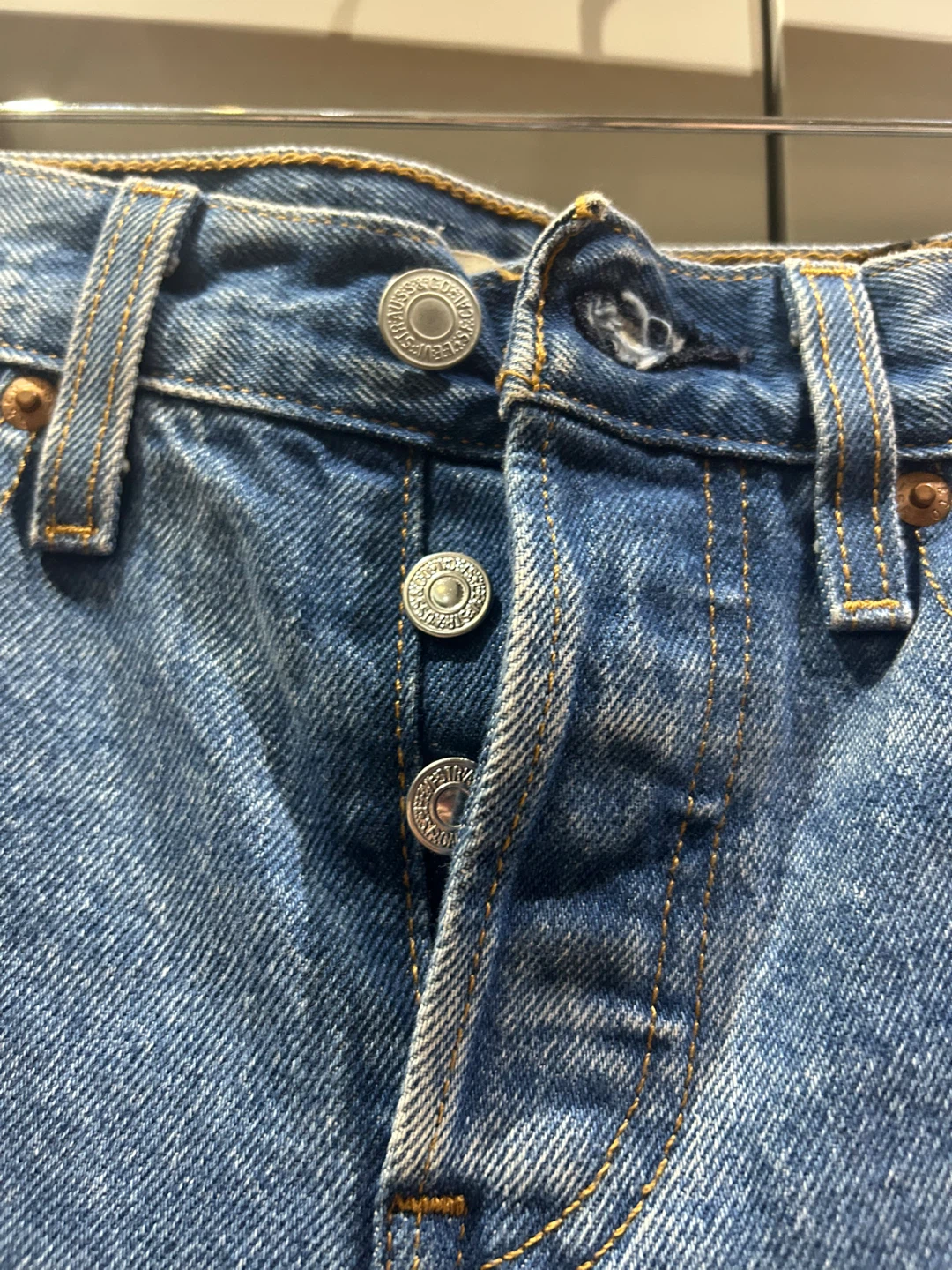 Levi's Blue Denim Jeans - photo 3
