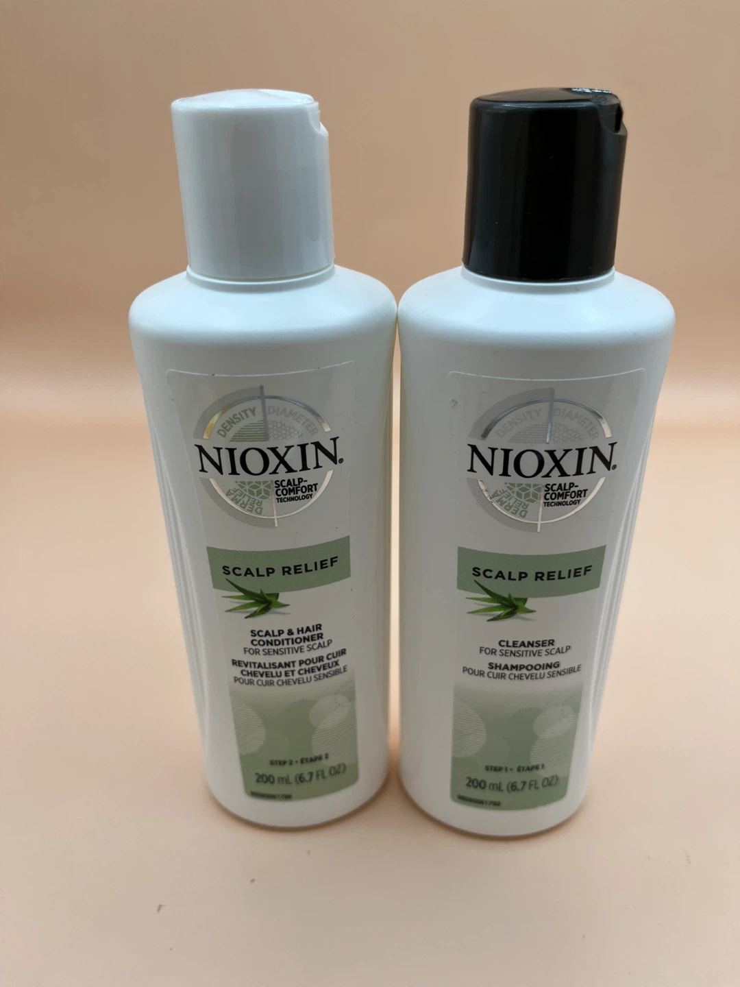 Nioxin Scalp Relief Cleanser & Conditioner Set - 200ml Each