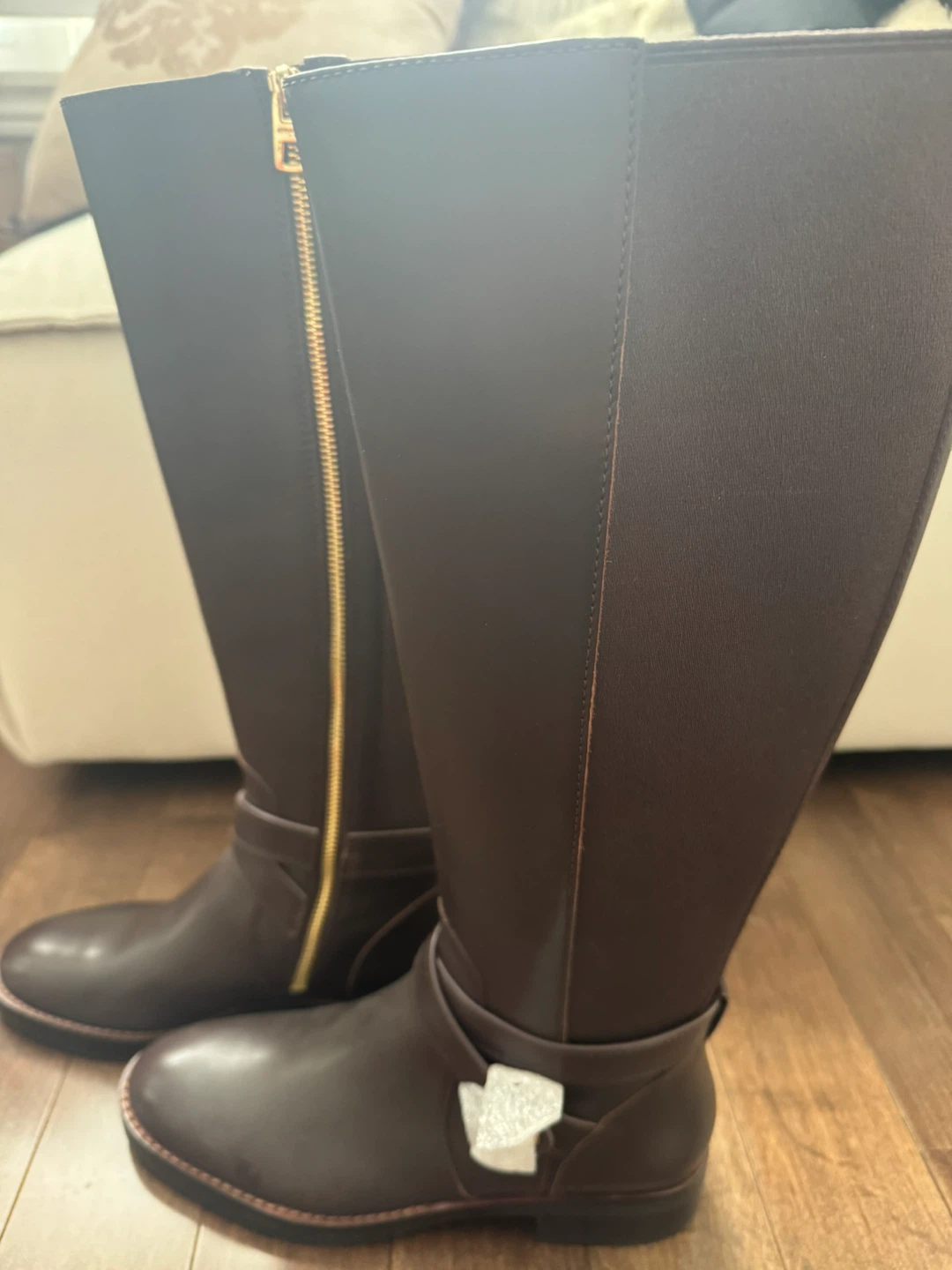 Coach Brown Leather Tall Boots - photo 2
