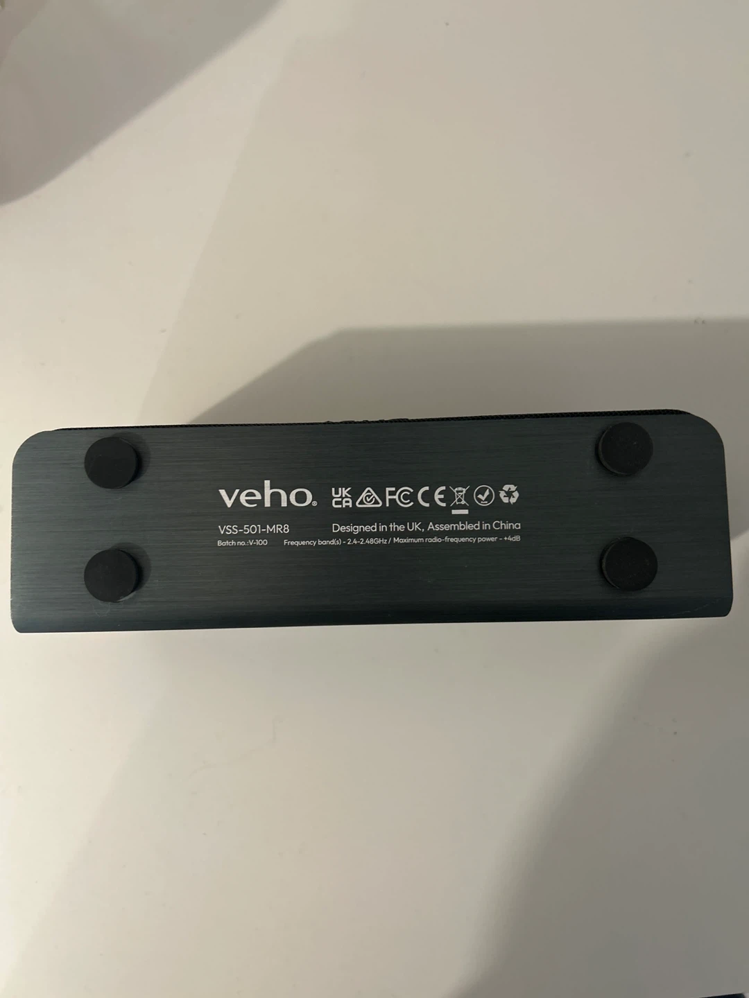 Veho VSS-501-MR8 Portable Bluetooth Speaker - photo 3