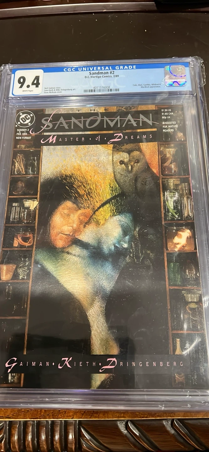 The Sandman #2 CGC 9.4 Universal Grade Comic Book