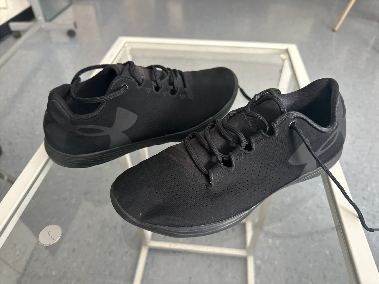 Under Armour Black Training Shoes size 7
