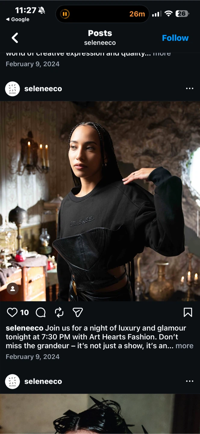 Selenee I-Corset Sweatshirt - photo 3