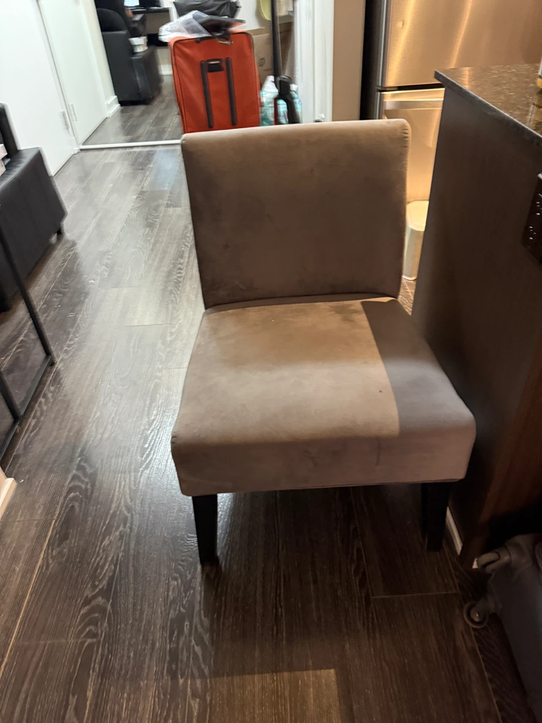 Grey Accent Chair - photo 2
