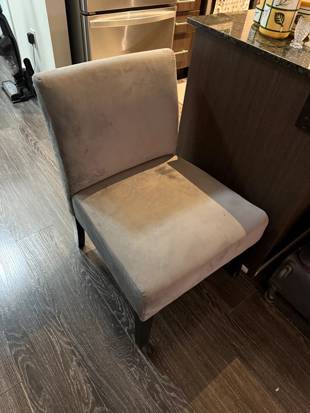 Grey Accent Chair