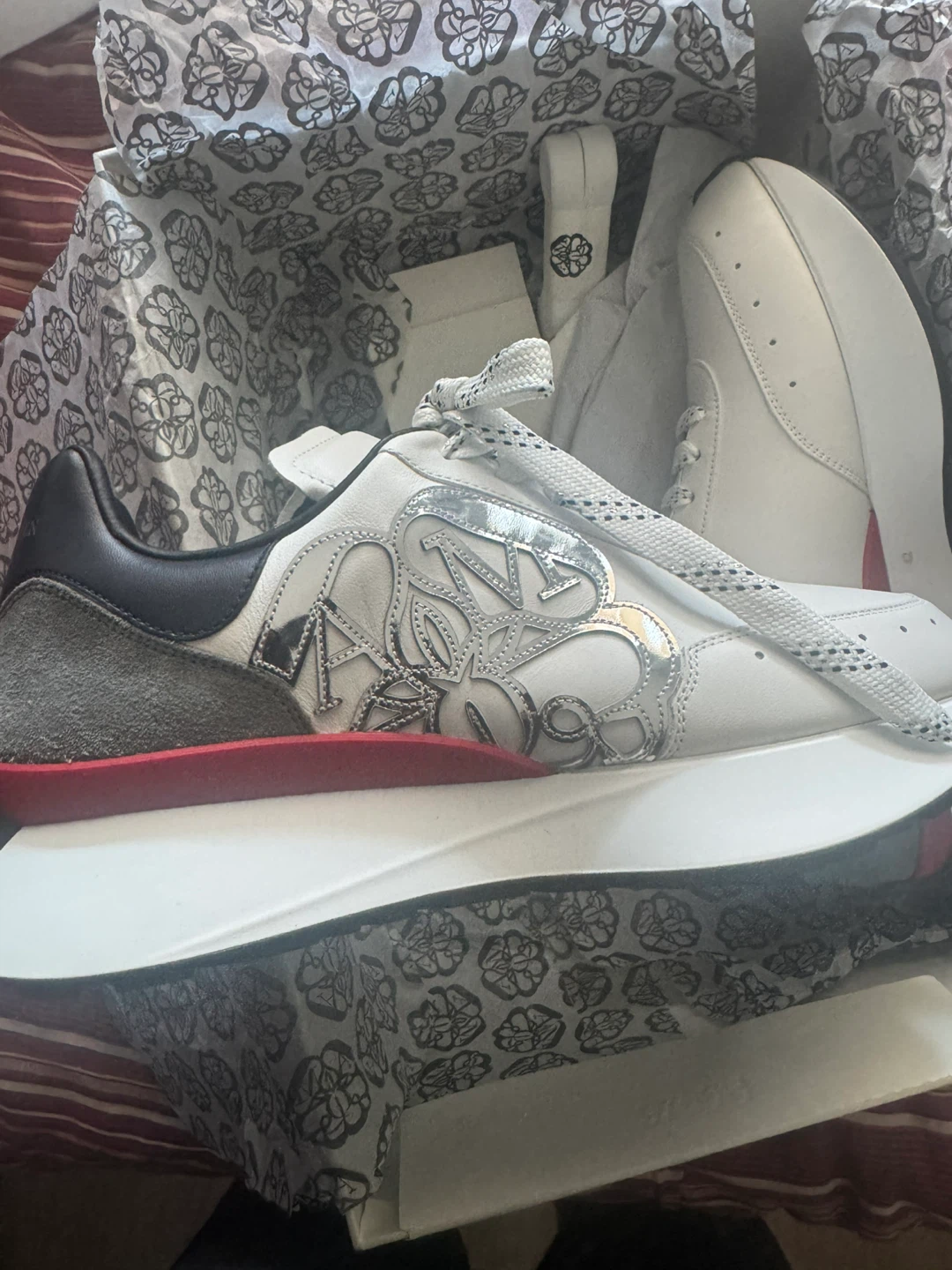 Alexander McQueen Sprint Runner Sneakers - photo 2
