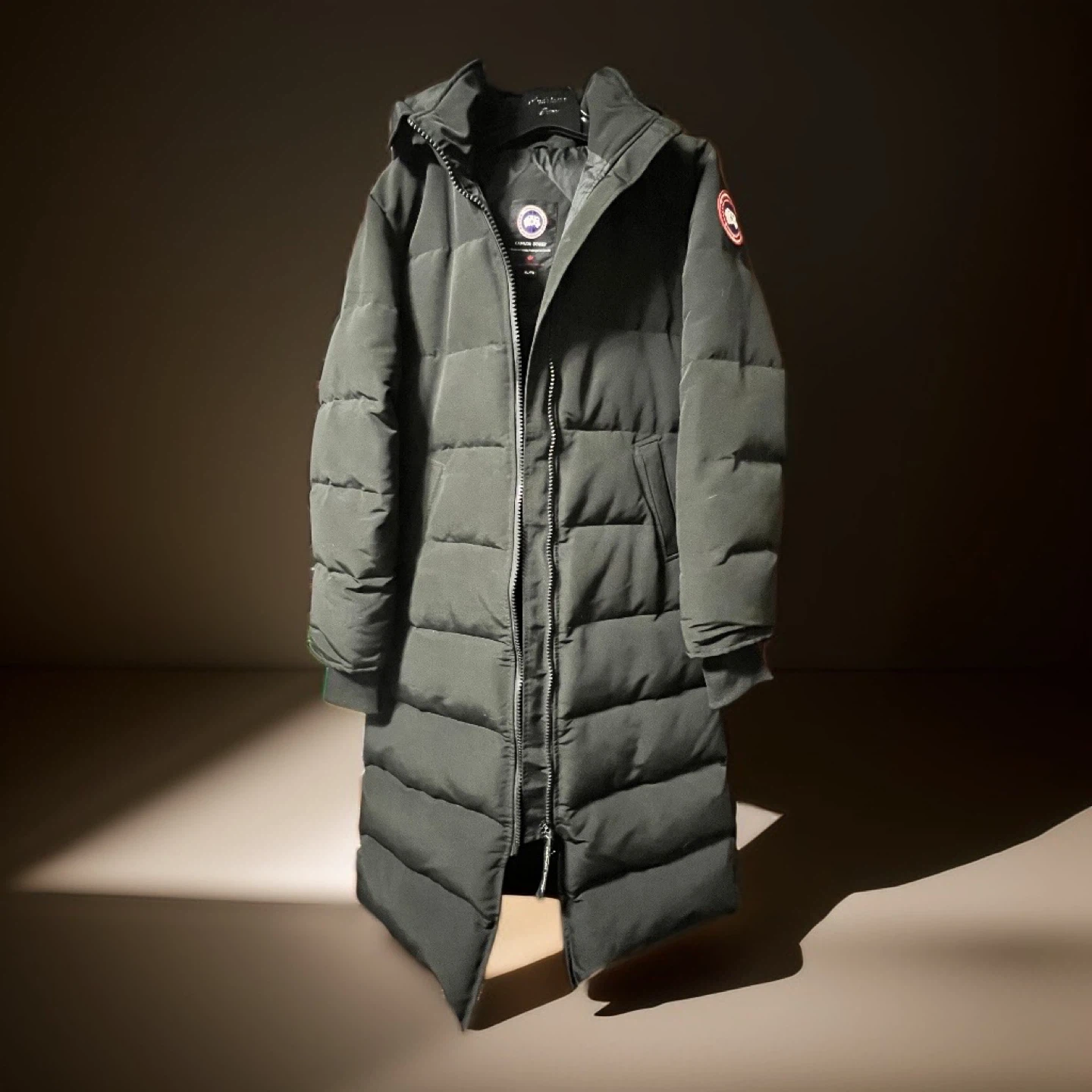 Designer Arctic Program Puffer Parka Coat XL/TG