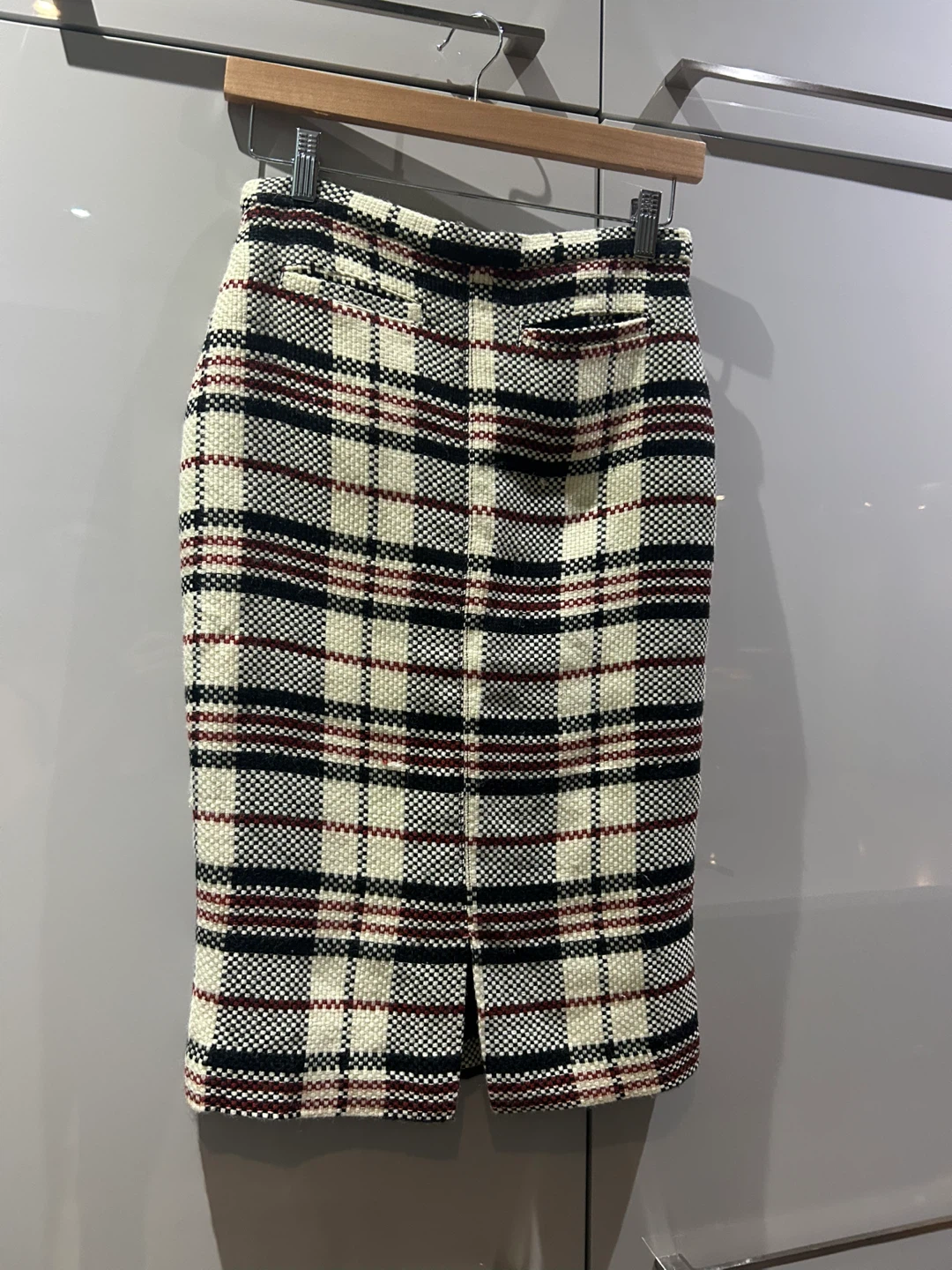 Pink Martini Plaid Pencil Skirt - Size XS
