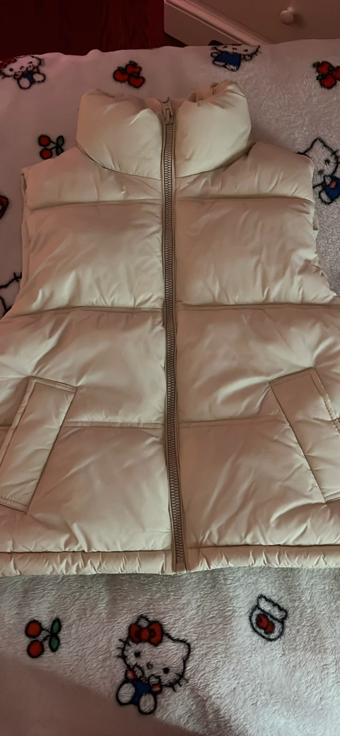 american eagle beige vest - photo 3