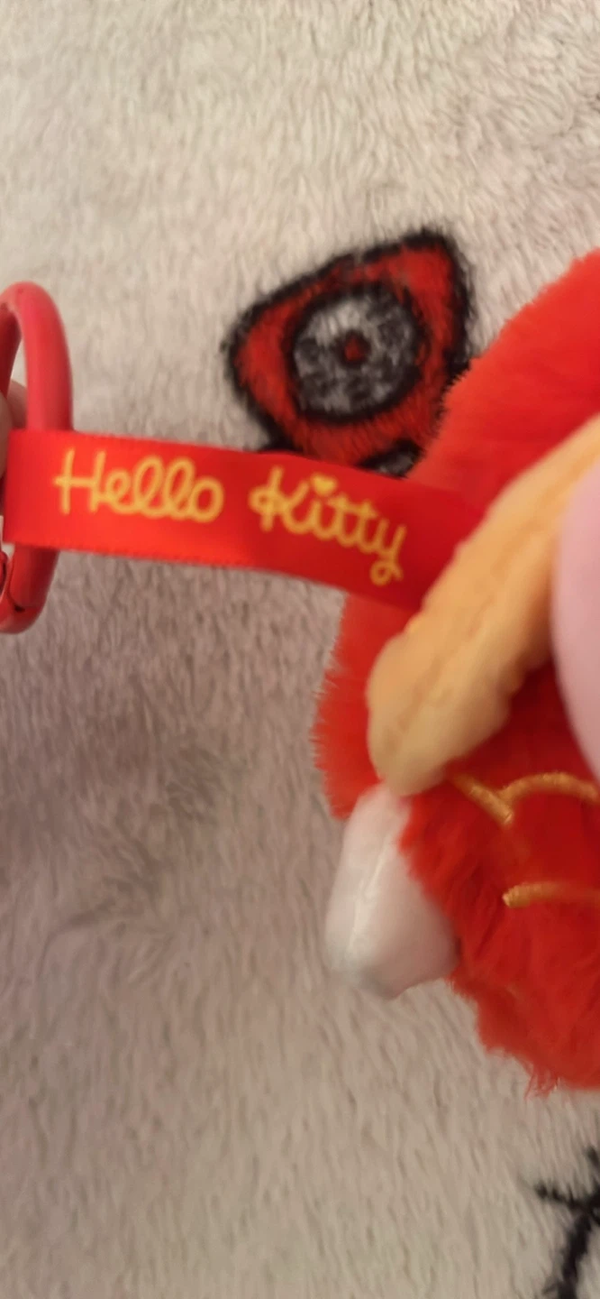 hello kitty plush taiyaki keychain - photo 3