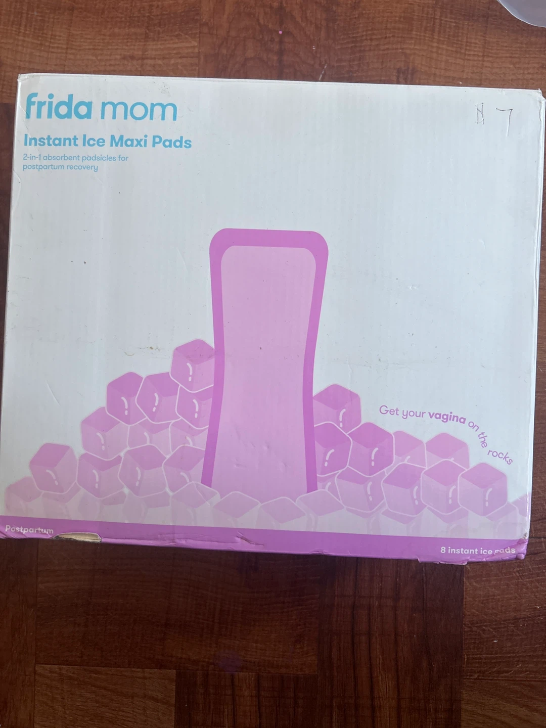 Frida Mom Instant Ice Maxi Pads - 8 Count
