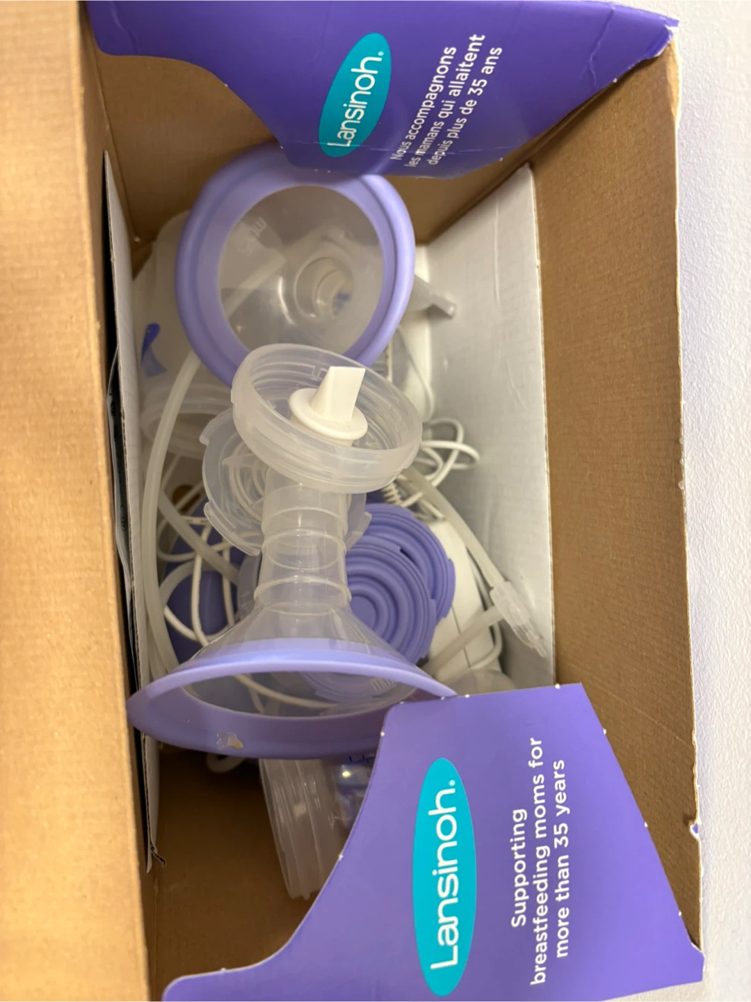 Free Lansinoh Breast Pump - photo 2