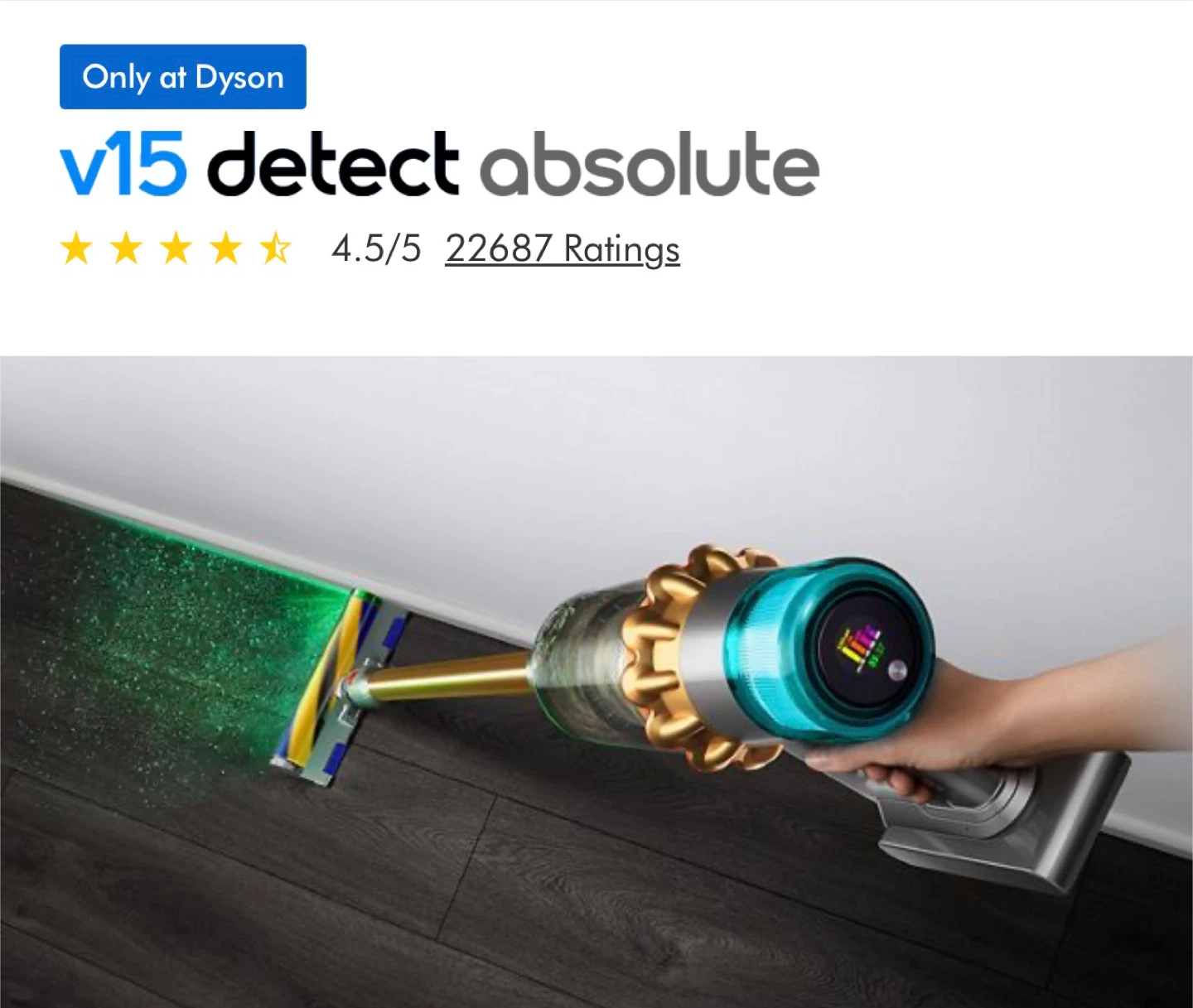 Dyson V15 Detect Absolute Cordless Vacuum - Brand New in Box! - photo 2