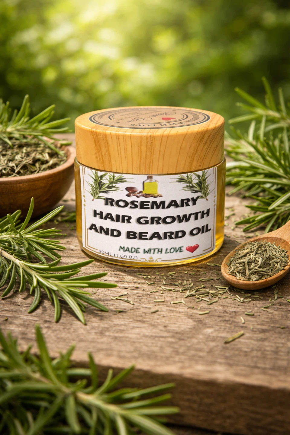 Rosemary Hair Growth and Beard Oil