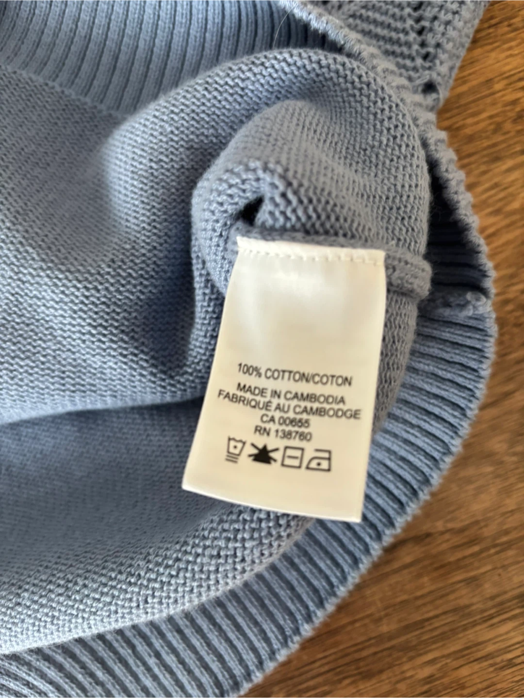 Reitmans Blue 100% Cotton Sweater - photo 4