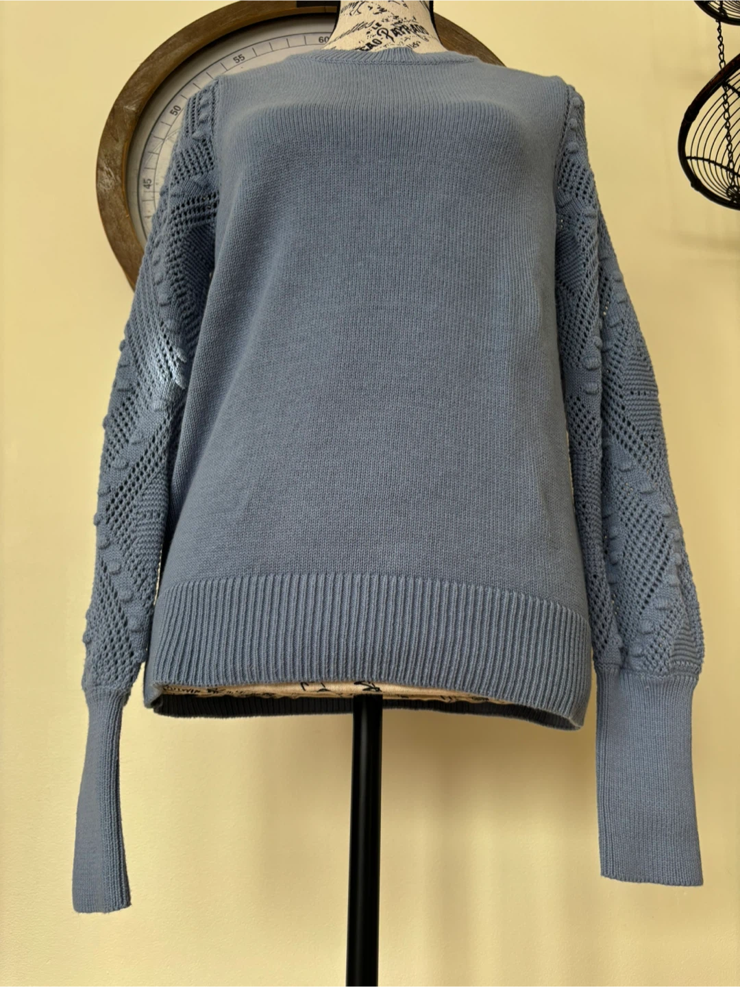 Reitmans Blue 100% Cotton Sweater - photo 5