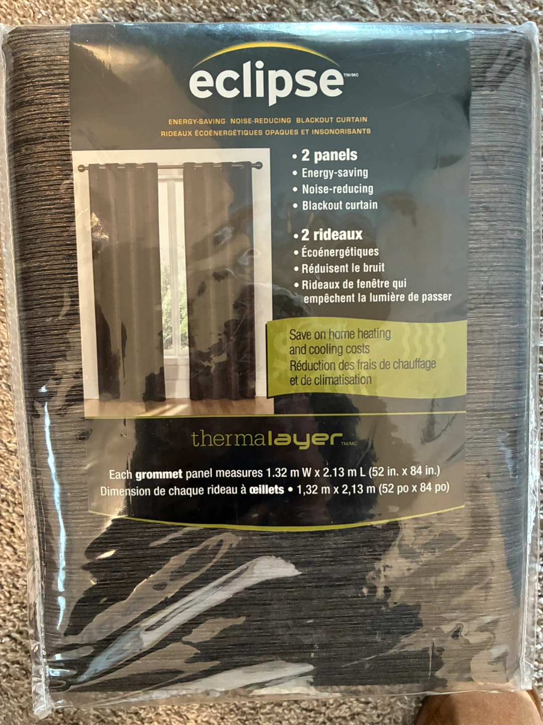 Eclipse 2-Panel Blackout Curtains - photo 3
