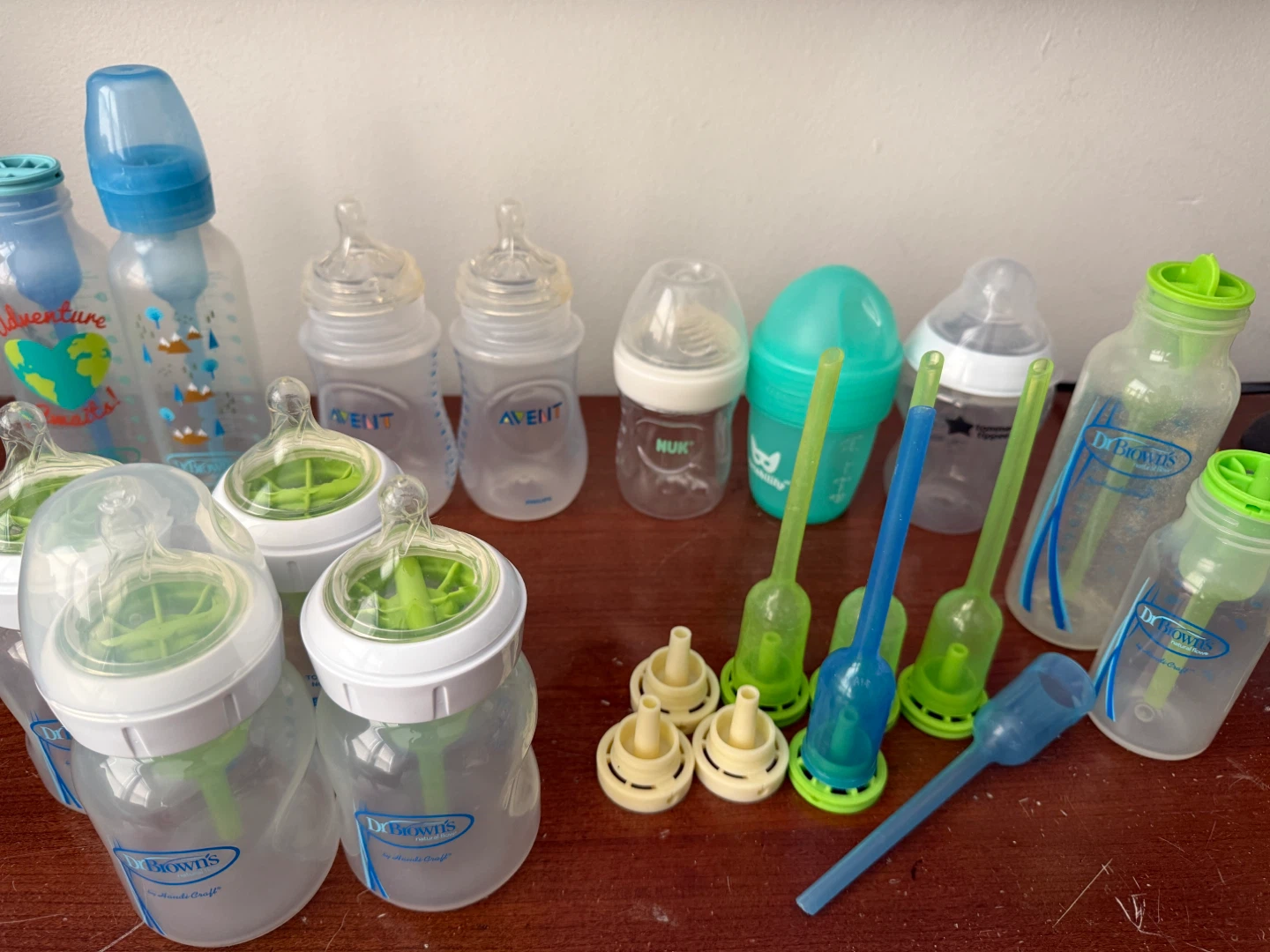 Mixed Baby Bottles and Accessories