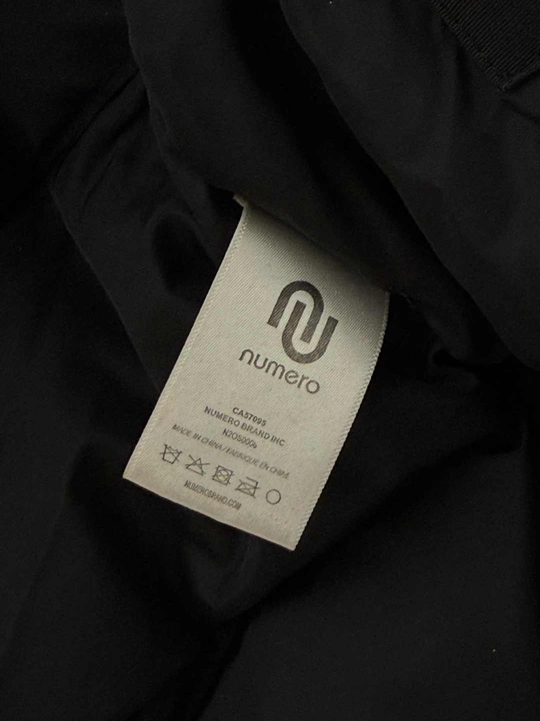 Numero Black Bomber Jacket Size S🏆 - photo 3