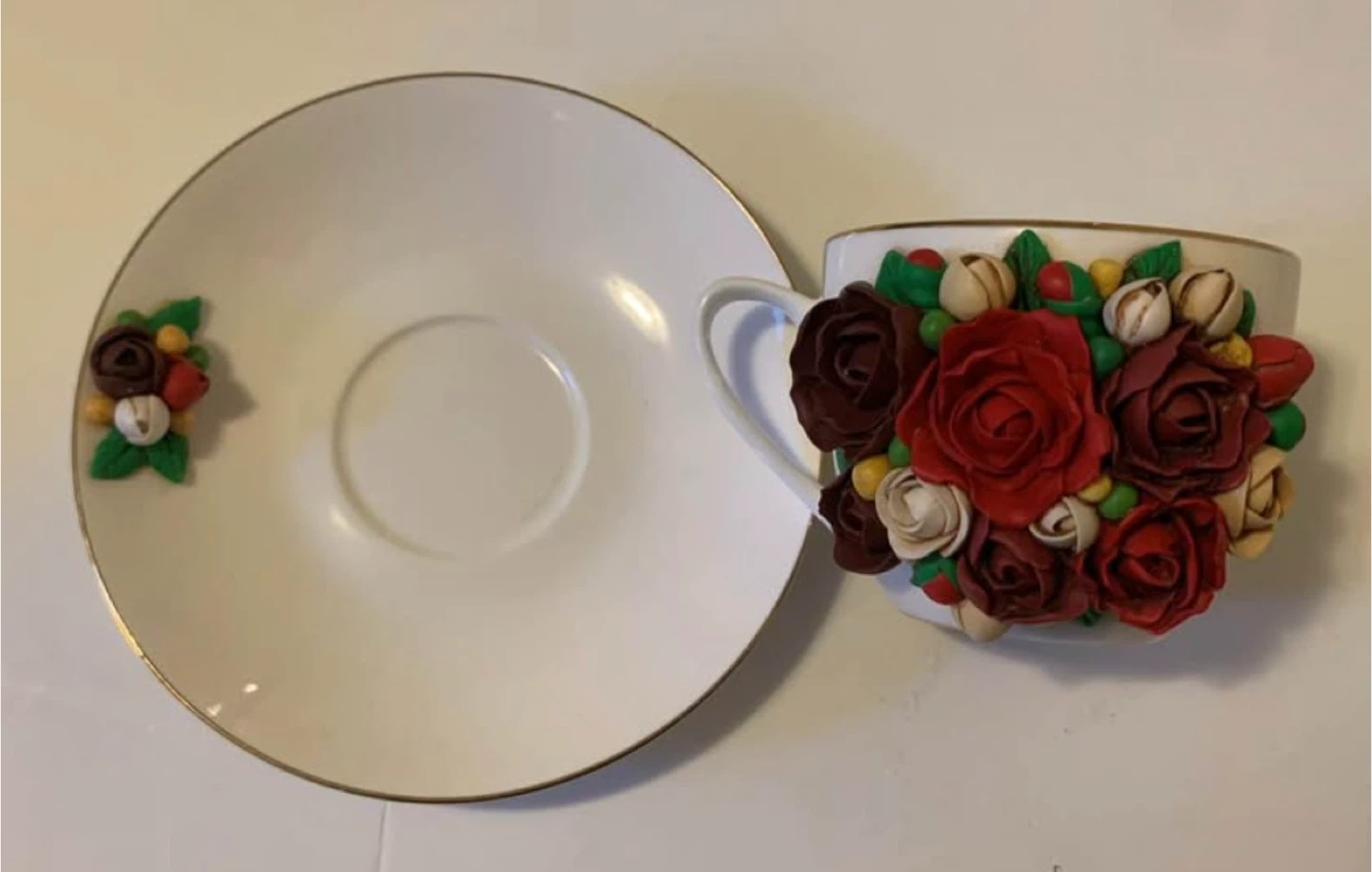 Teacup and Saucer Set 🏆 - photo 4
