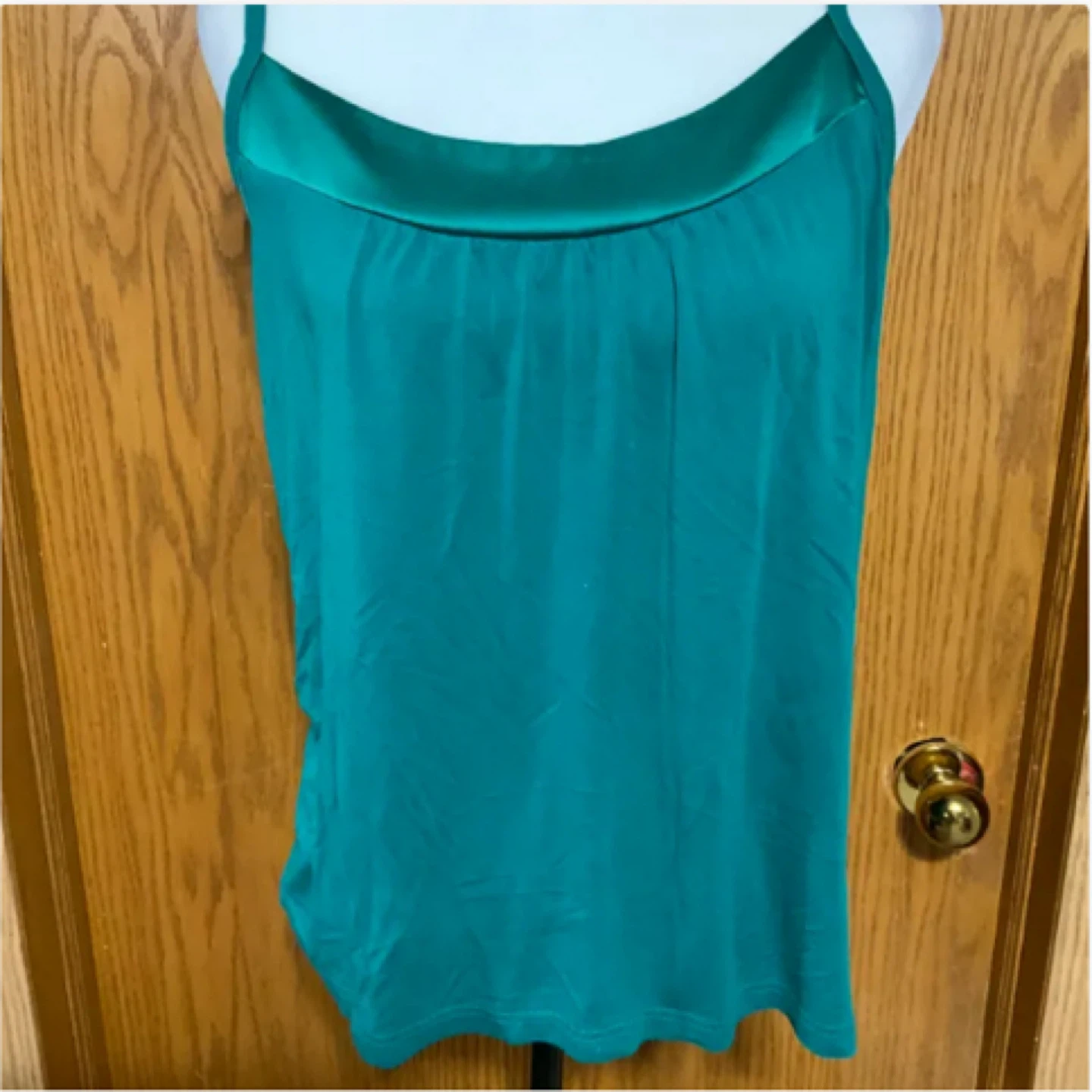 Y2K Teal tank top