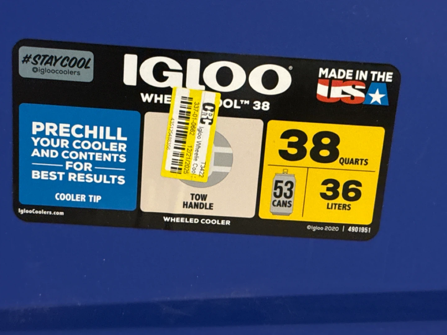 Igloo Wheeled Cooler 38 Quarts - photo 3