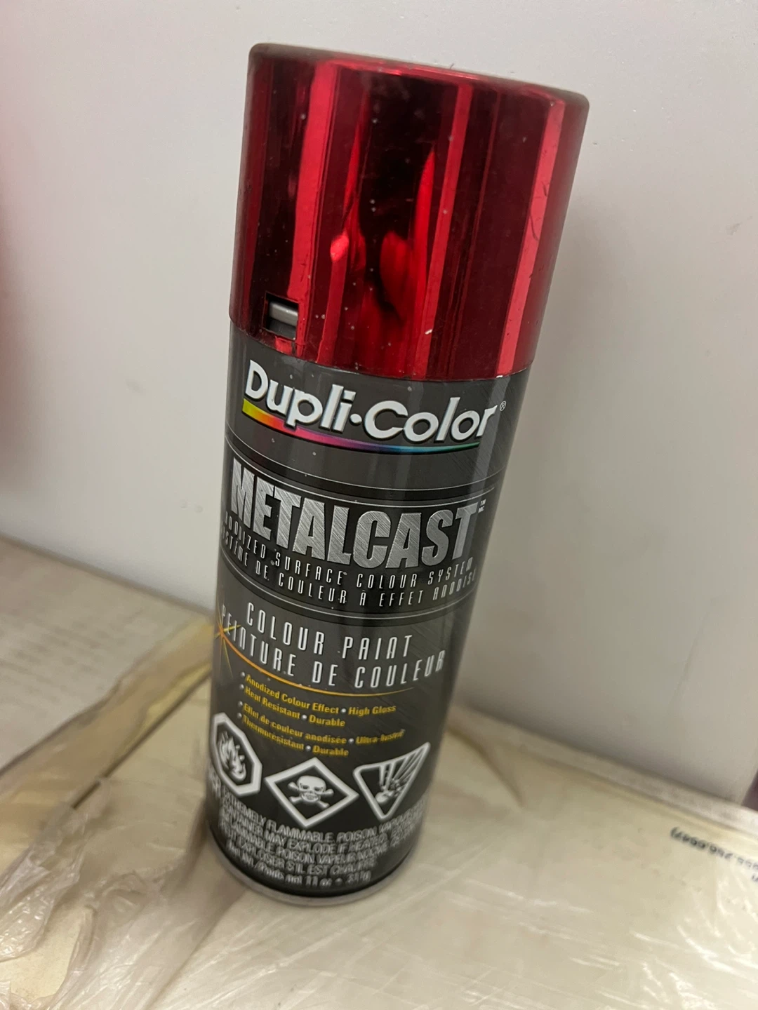 Dupli-Color Metalcast Colour Paint - Red