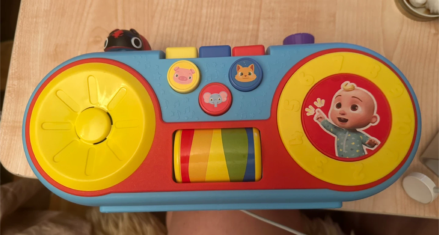 CoComelon Musical Toy Boombox