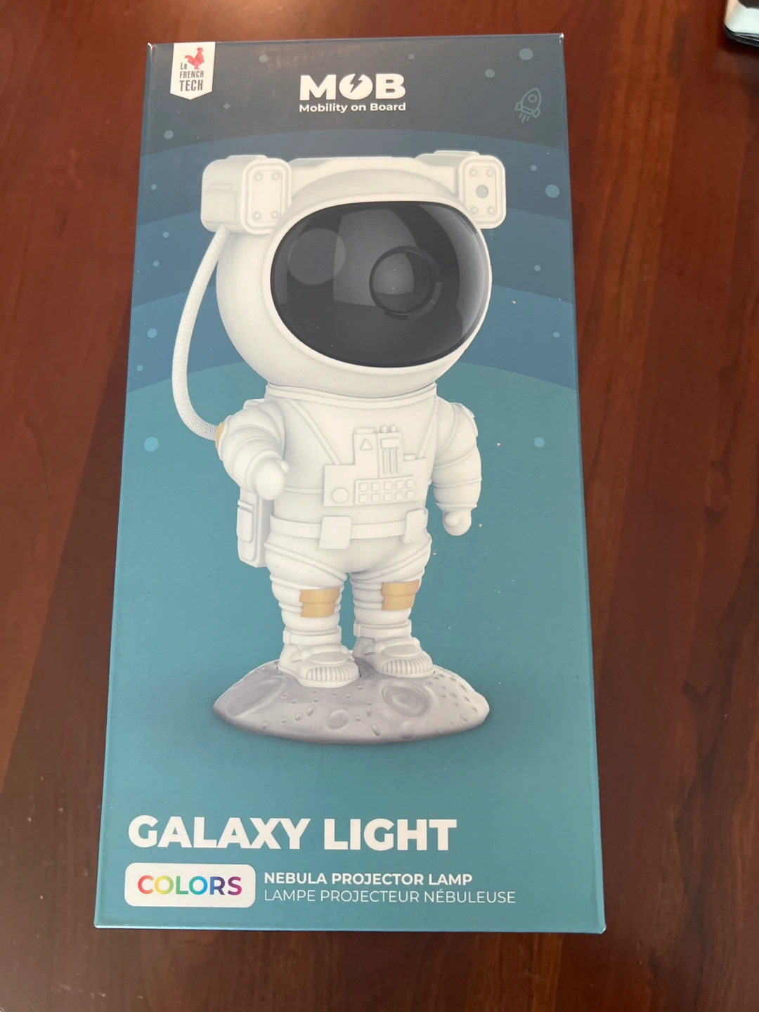 MOB Galaxy Light Nebula Projector Lamp Astronaut