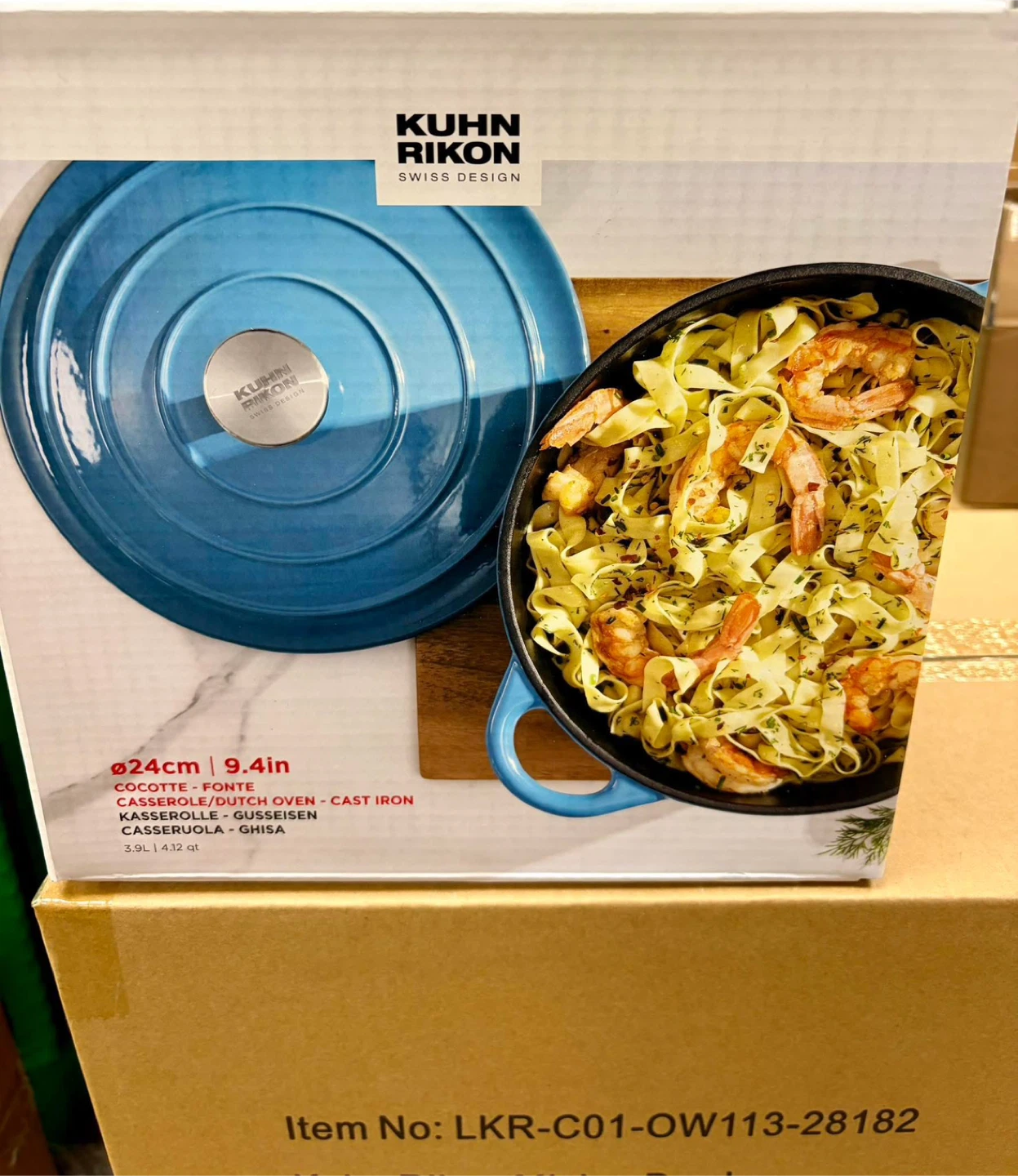 Kuhn Rikon 9.4 inch Cast Iron Dutch Oven [Brand New]