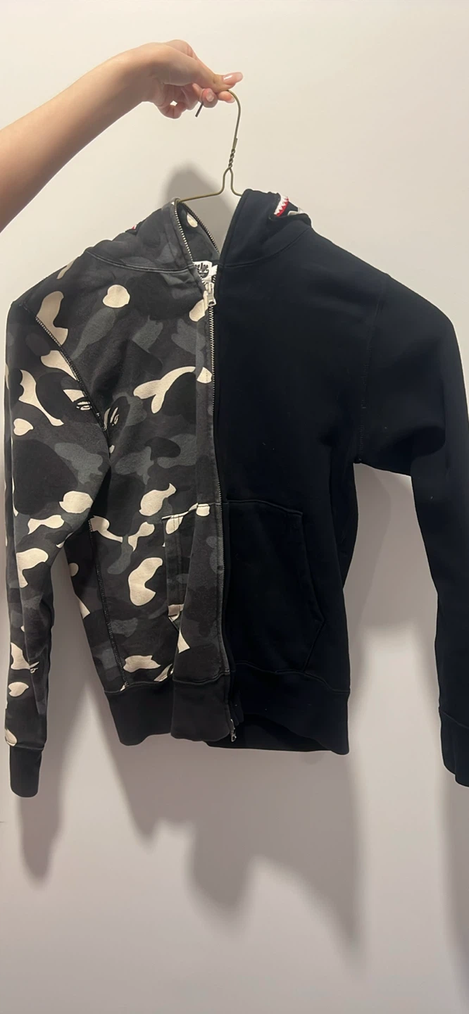 A Bathing Ape Full Zip Hoodie - Size S