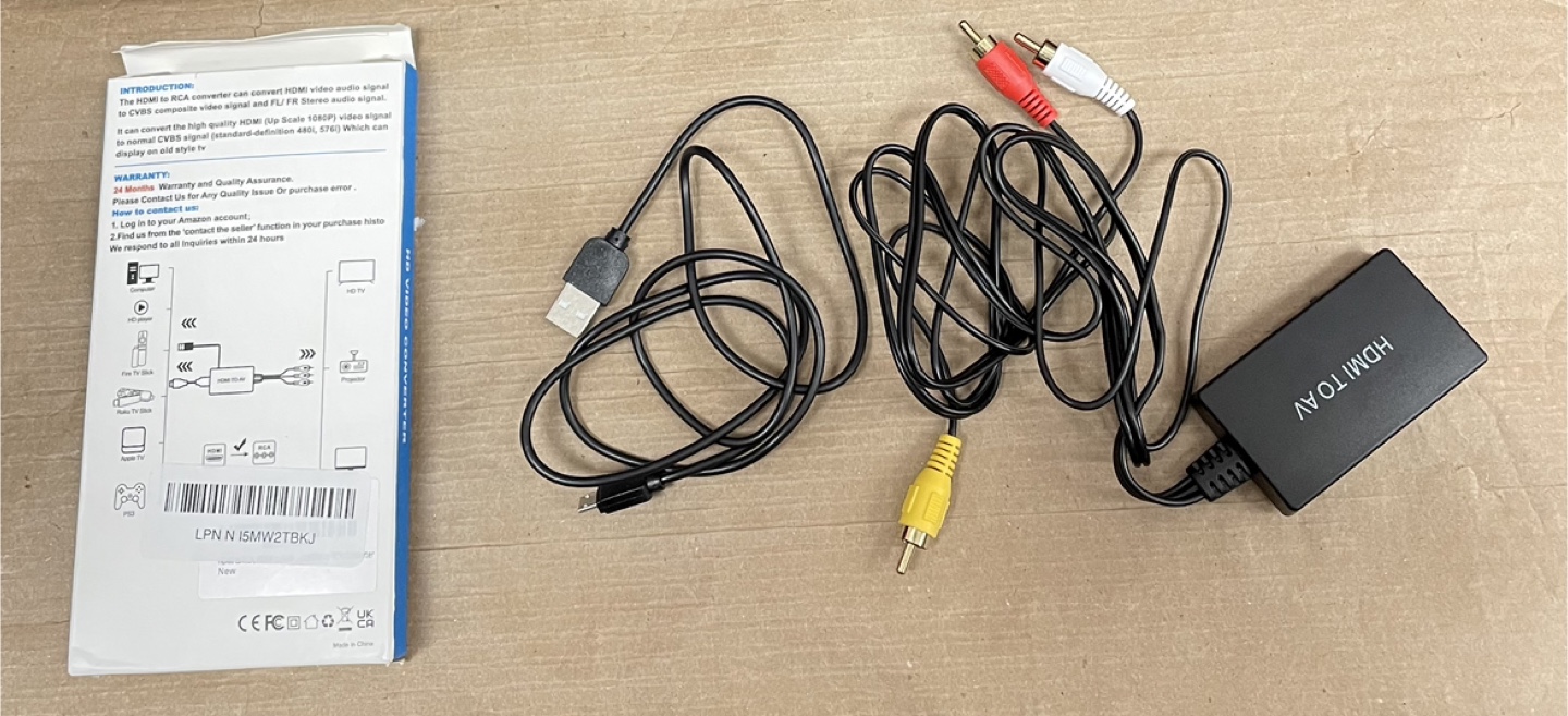 HDMI to RCA AV Video Converter - photo 2