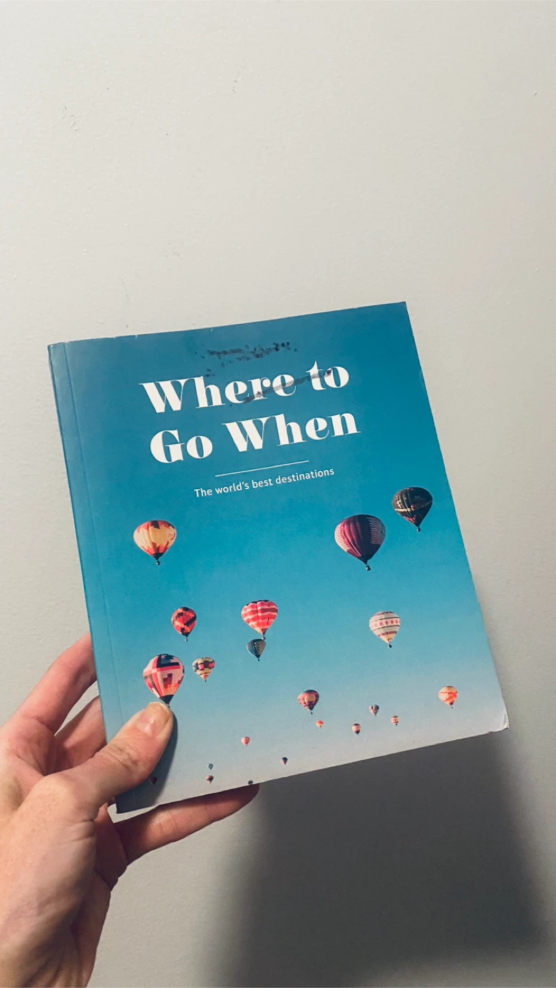 Where to go and When book