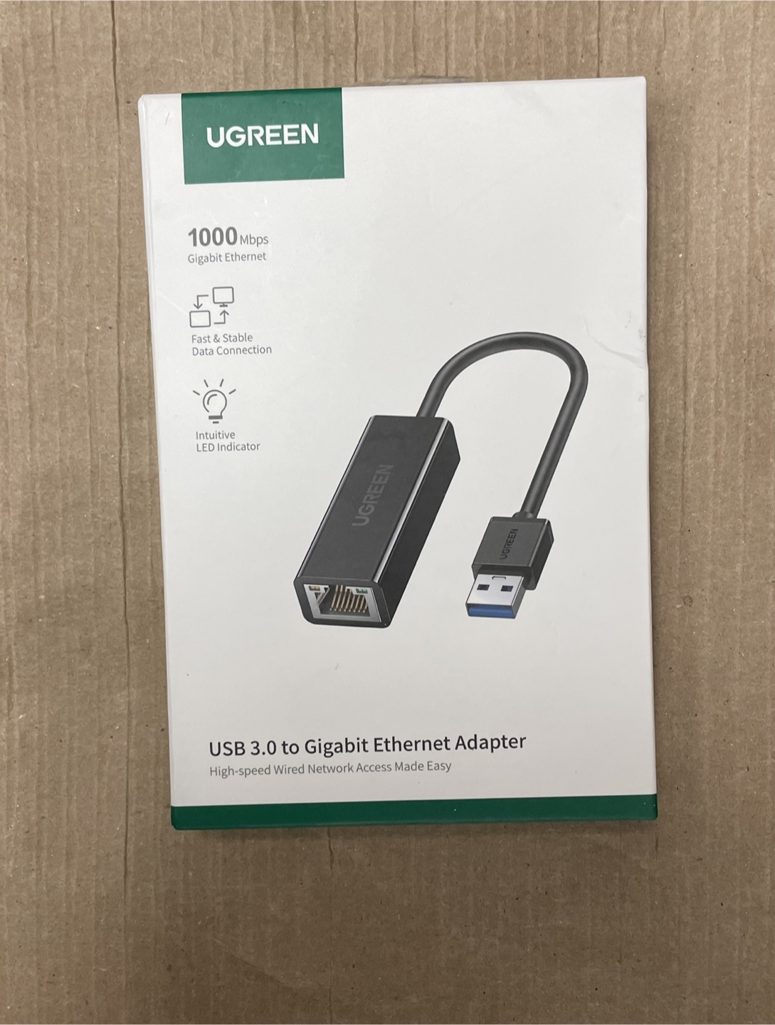 UGREEN USB 3.0 to Gigabit Ethernet Adapter - photo 2
