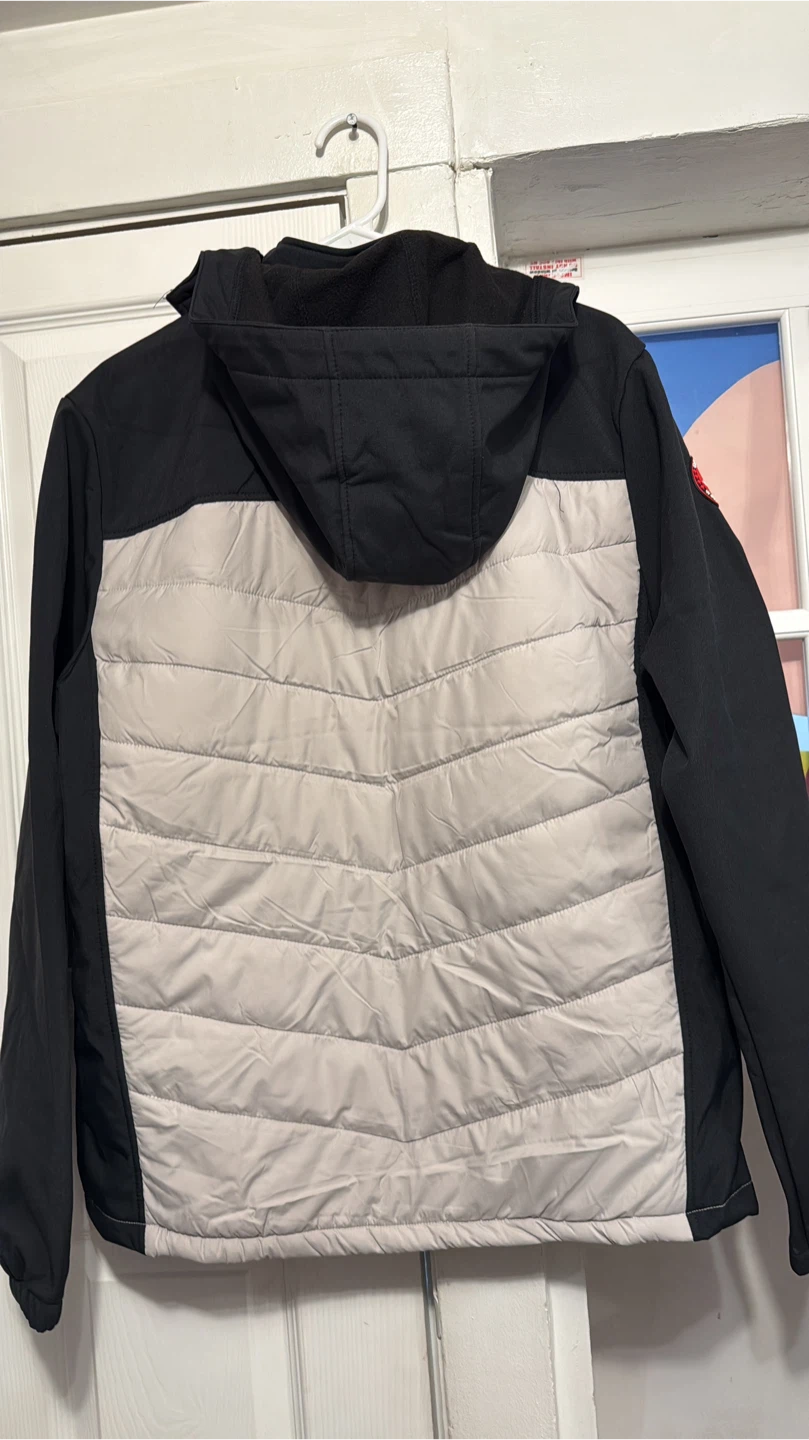Canada Weathergear Puffer Jacket - Light Grey/Black - L - photo 2