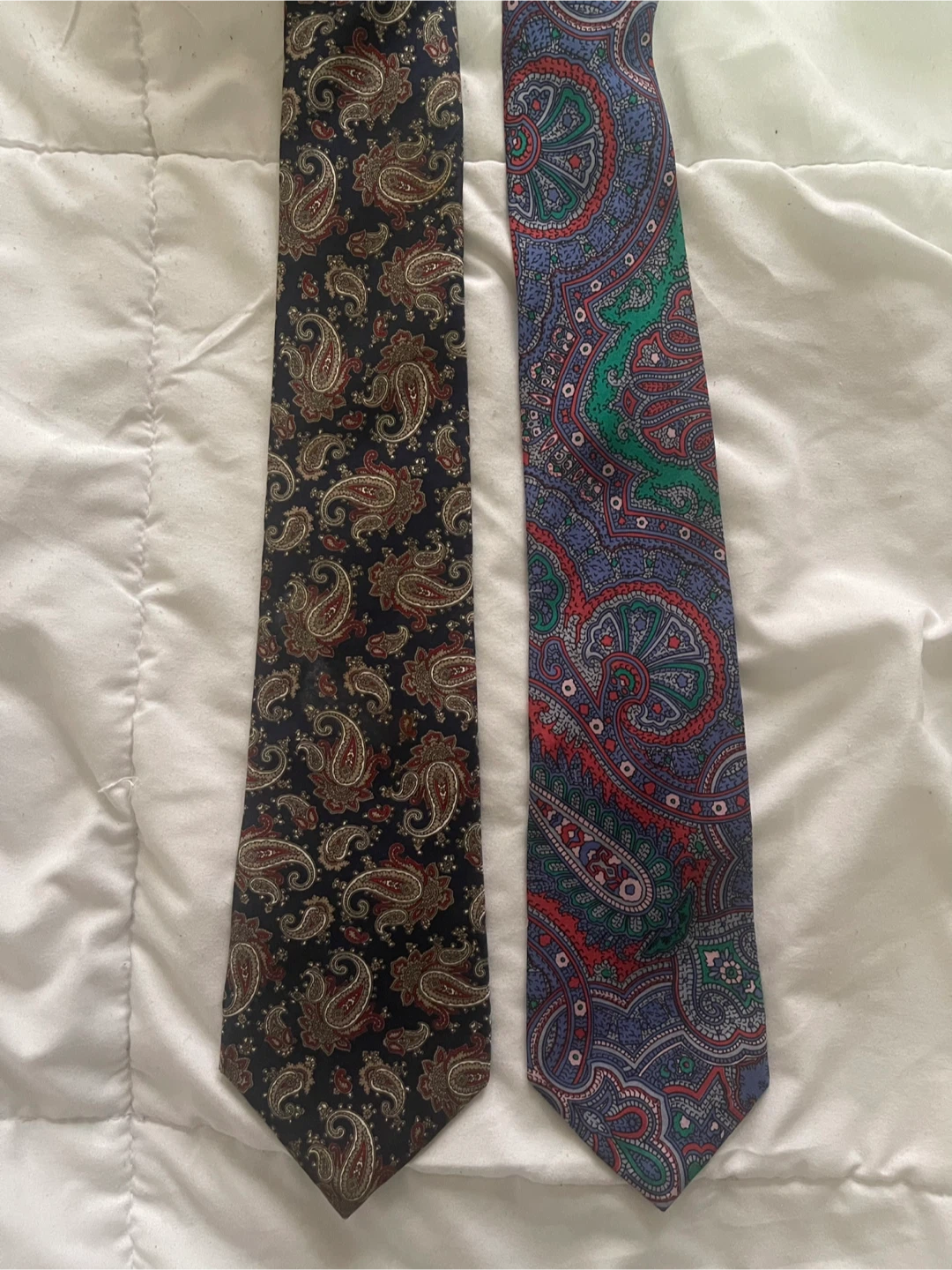 Two Christian Dior 100% Silk Ties - photo 2