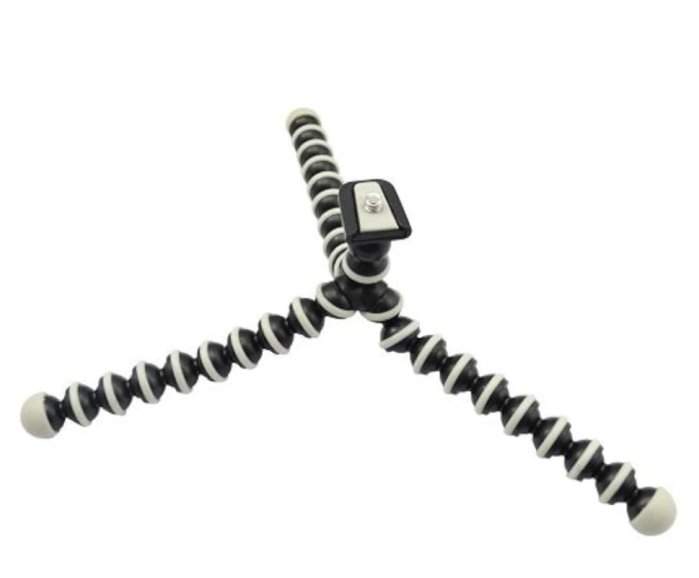 Preowned Flexible Plastic Ball Leg Mini Camera Tripod Grey🏆 - photo 3