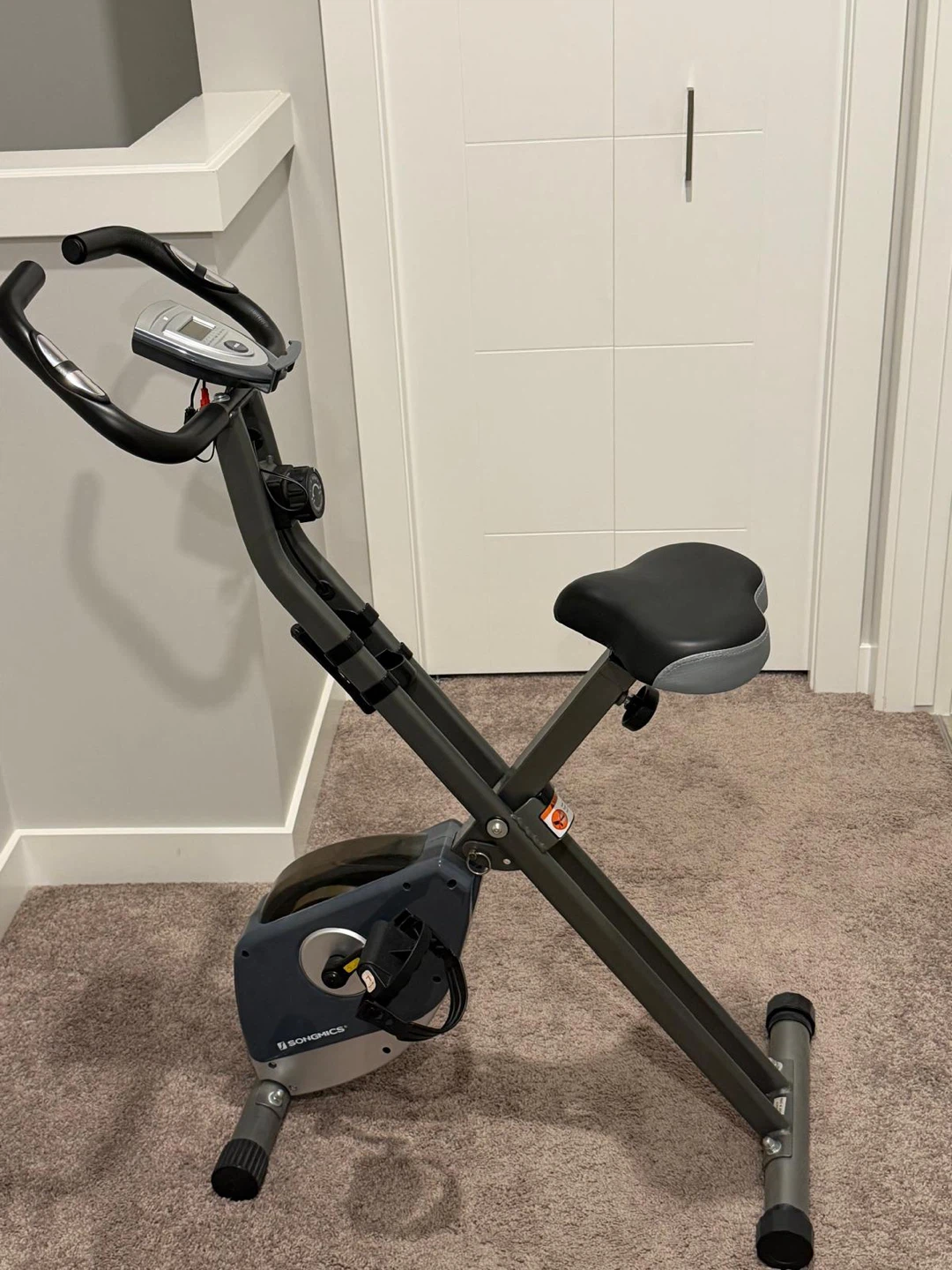SONGMICS Foldable Exercise Bike