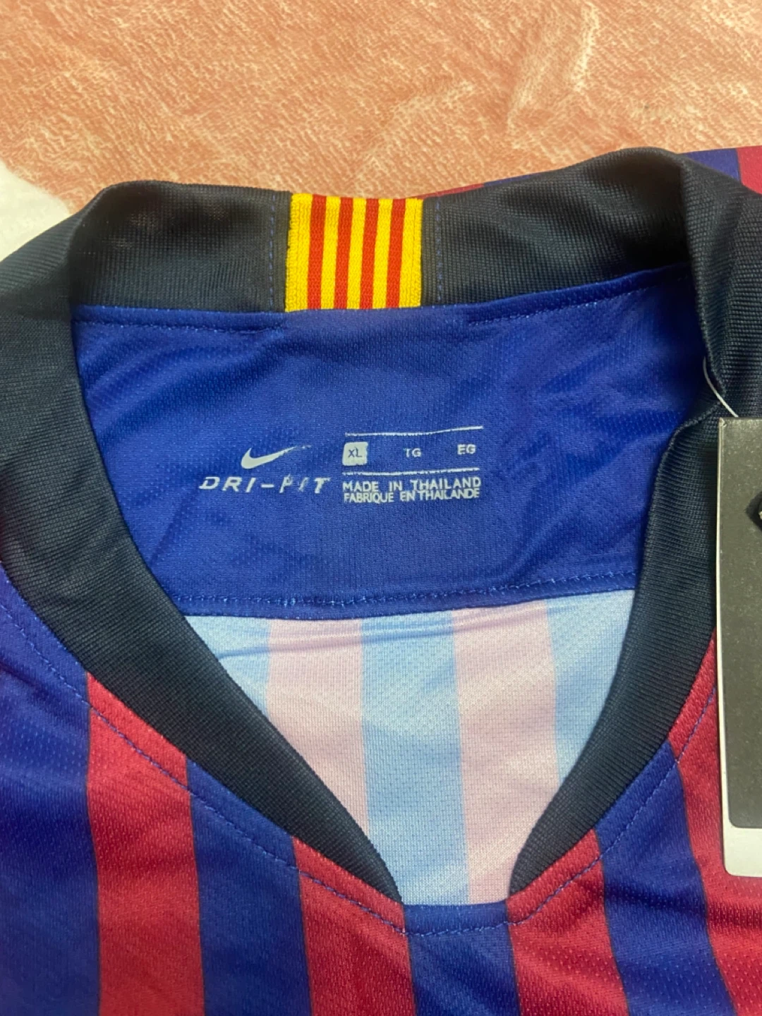 🏆Nike FC Barcelona Dri-Fit Soccer Jersey XL - photo 2