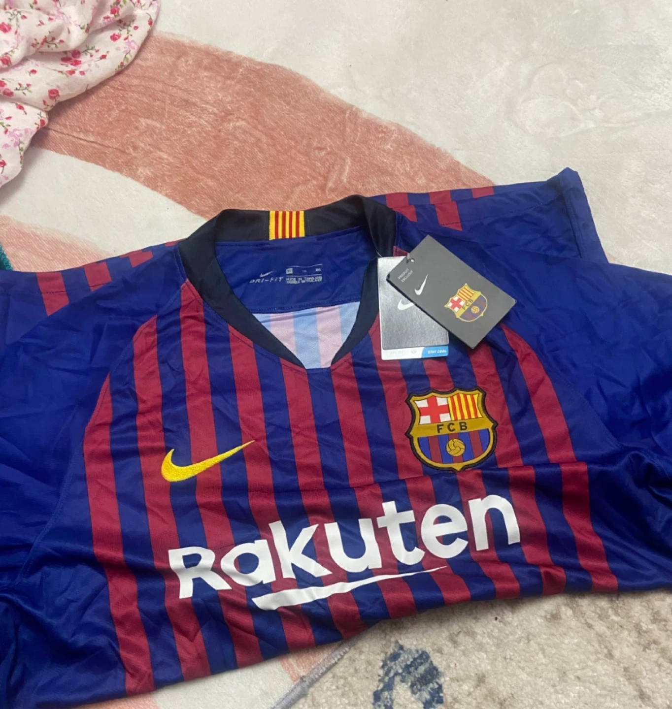 🏆Nike FC Barcelona Dri-Fit Soccer Jersey XL