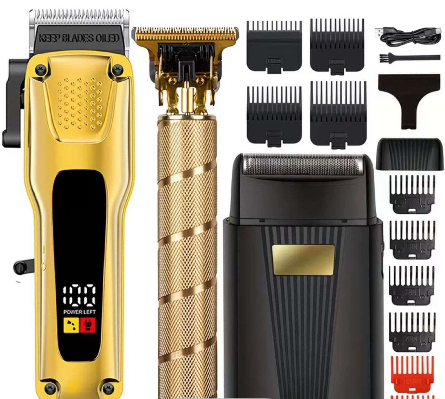 Hair Clipper Set - Gold & Black - photo 5