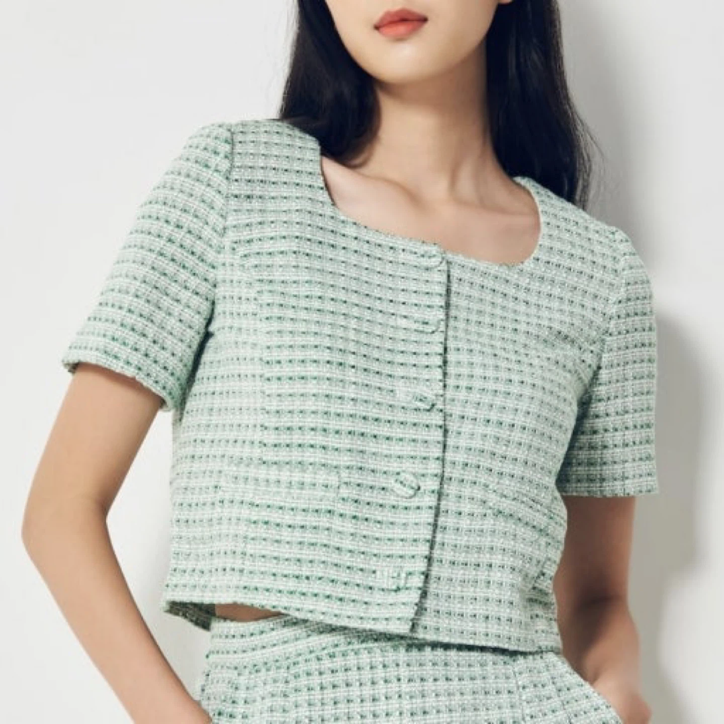 🇰🇷👑 Tweed Set